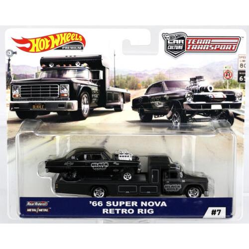 Hot Wheels `66 Super Nova Retro Rig Team Transport Car Culture Series FYT09 1:64