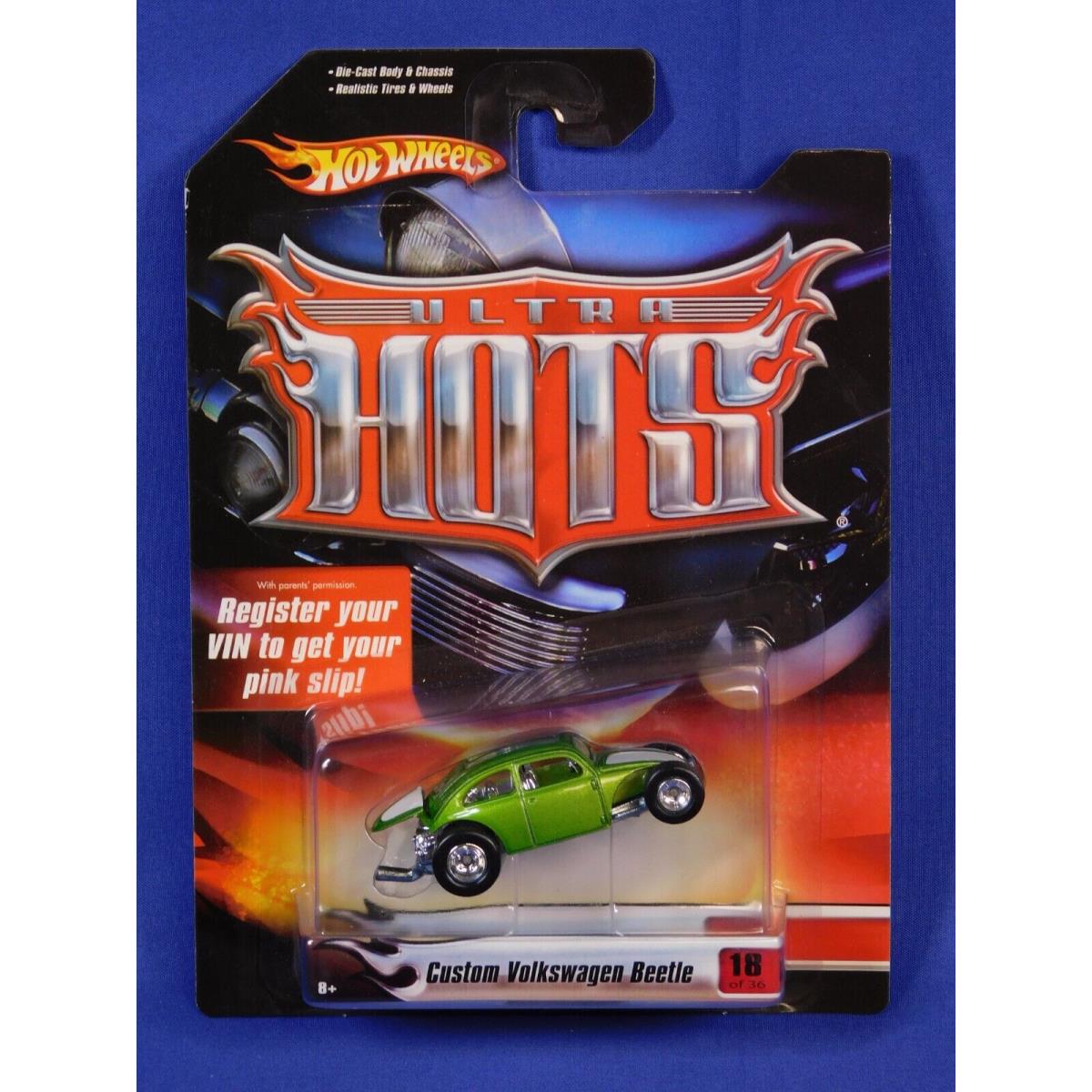 Hot Wheels Custom Volkswagen Beetle 2007 Ultra Hots 18 OF 36