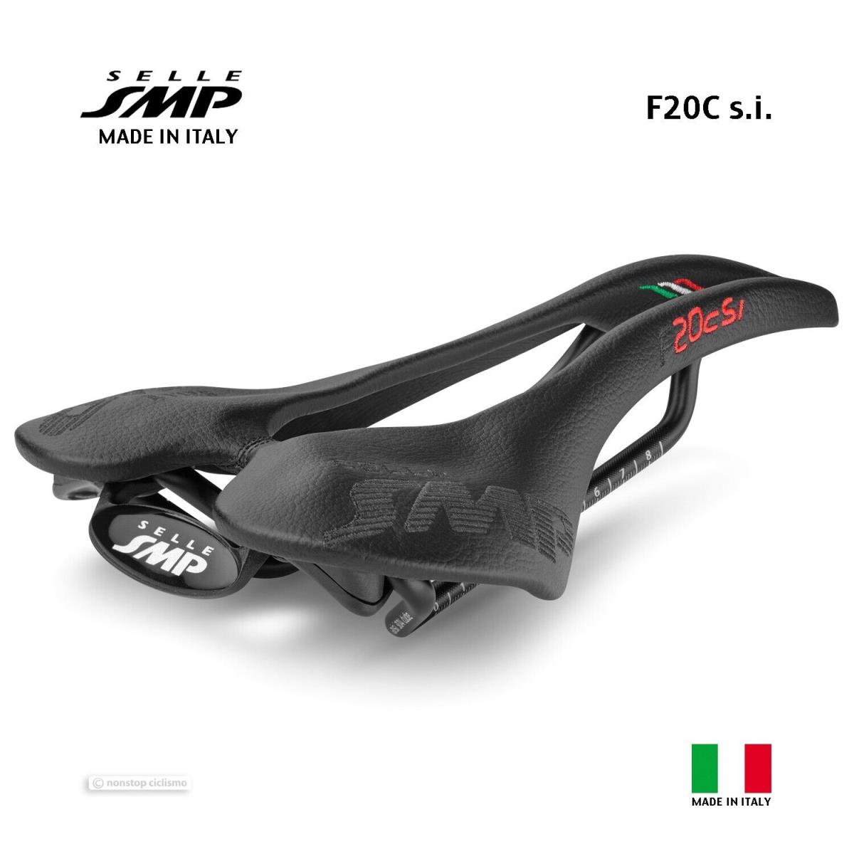 Selle Smp F20Csi Saddle : Black - Made IN Italy