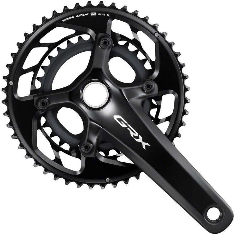 Shimano Grx FC-RX820-2 Crankset - 175mm 12-Speed 48/31t 110/80 Bcd