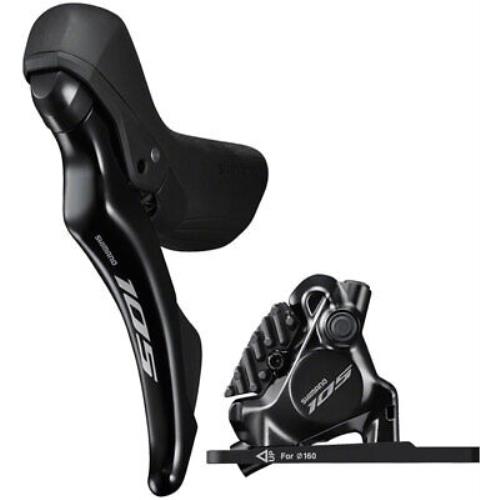 Shimano 105 105 ST-R7120-L Shift/brake Lever with BR-R7170 Hydraulic Disc Brake