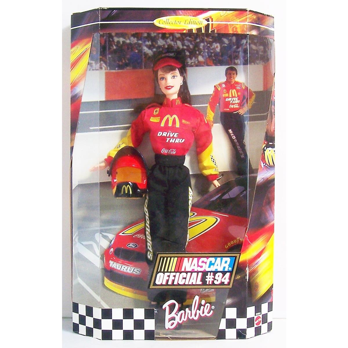 Vintage 1999 Barbie Nascar Official 94 Collector Edition