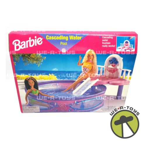 Barbie Cascading Water Pool Playset Mattel 1998 67706-91 Nrfb