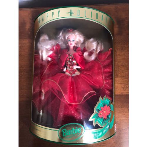 Happy Holidays Barbie Special Edition 1993 Hallmark Barbie Vintage Mattel