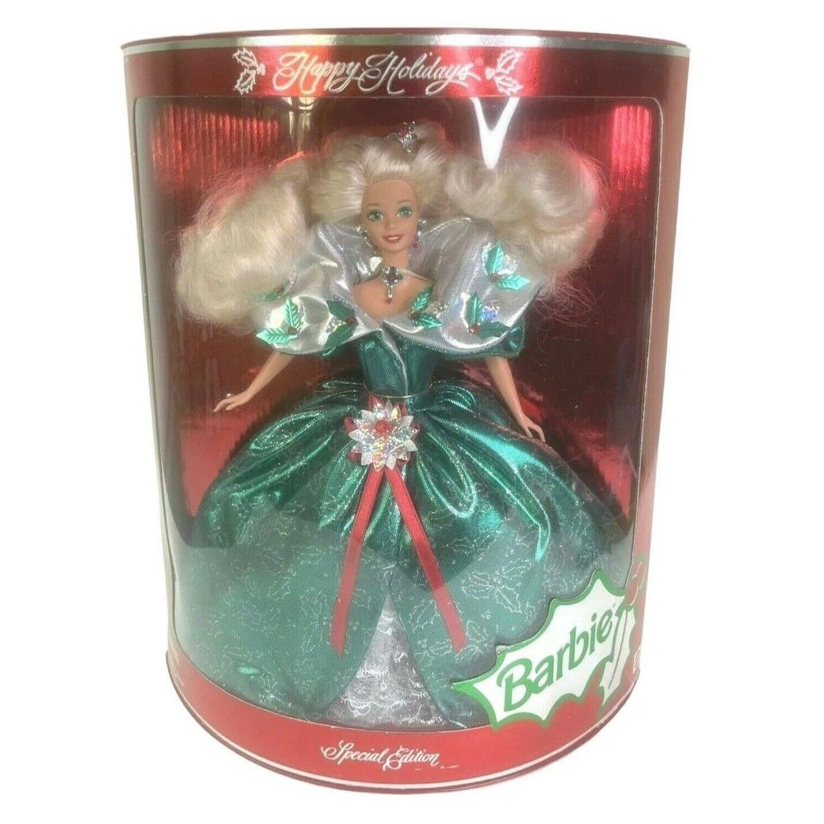 Barbie Doll Vintage 1995 Happy Holidays Special Edition Collector Gift Nrfb
