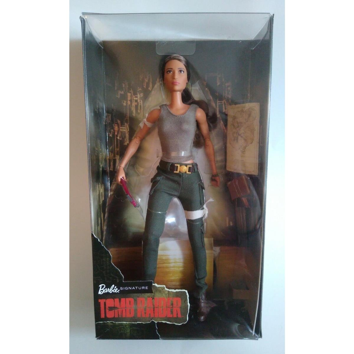 Mattel Barbie Signature Tomb Raider Lara Croft Doll 2017