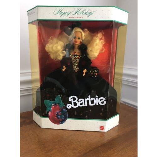 Happy Holidays Barbie Doll Special Edition 1991 Vintage Mattel