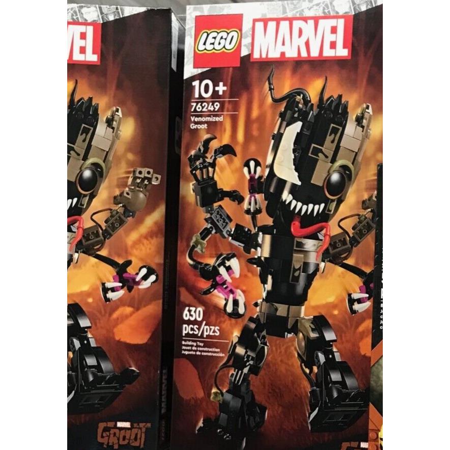 Lego Marvel Groot Venomized Groot 76249 Mint