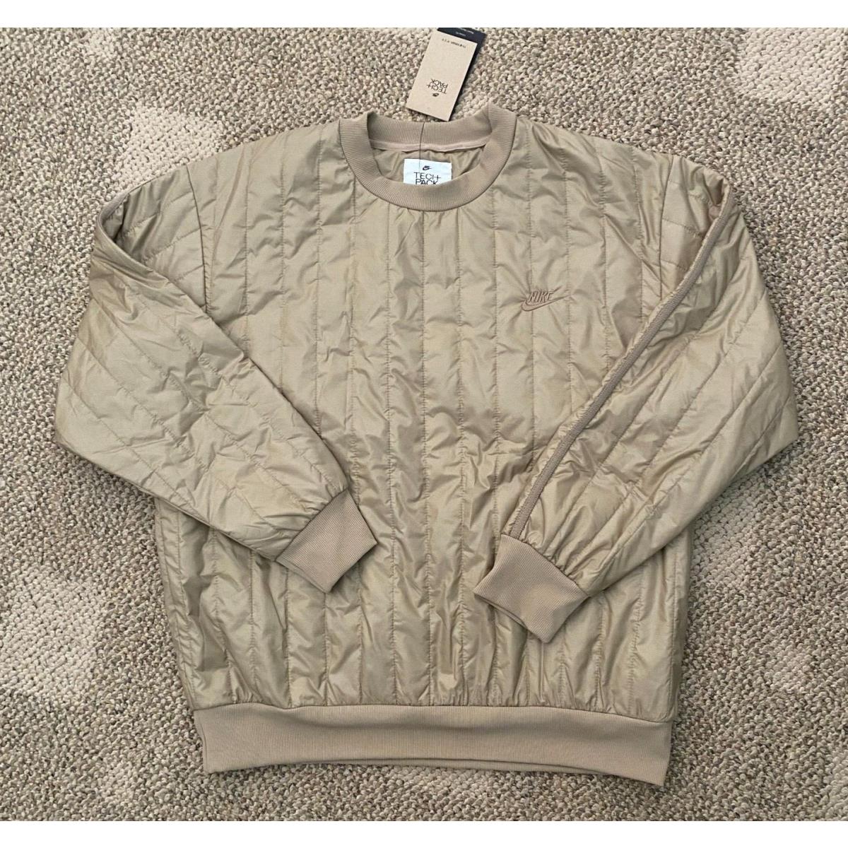 Men`s L Nike Therma-fit Tech Pack Winterized Pullover Jacket Top DQ4302