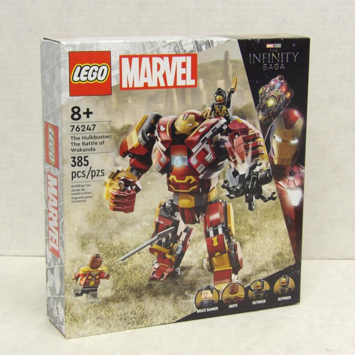 Lego Marvel The Hulkbuster Battle of Wakanda Set 76247 Infinity 090823WT2