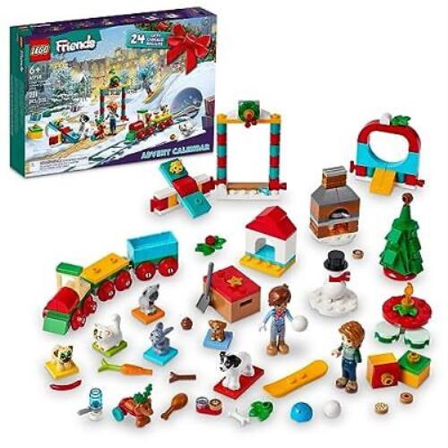Lego Friends 2023 Advent Calendar 41758 Christmas Holiday Countdown Building Set