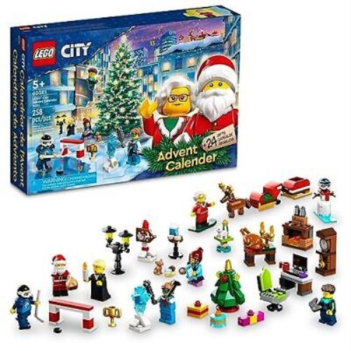 Lego City 2023 Advent Calendar 60381 Christmas Holiday Countdown Building Set