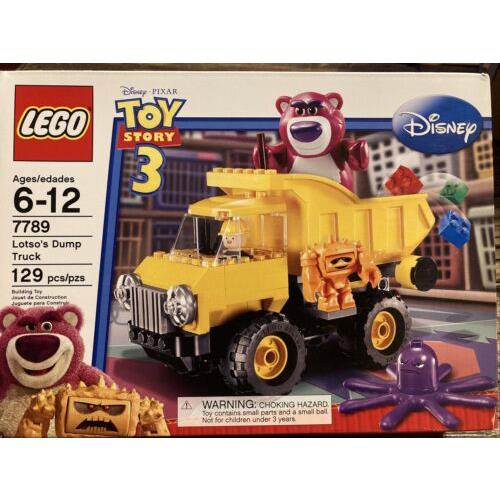 2010 Lego Toy Story: Lotso`s Dump Truck 7789 with Sticker