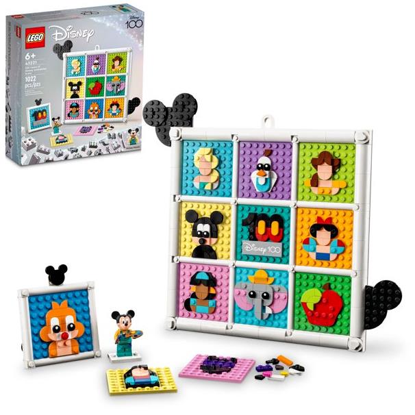 Lego 43221 Disney 100 Years of Disney Animation Icons Building Disney Toys Set