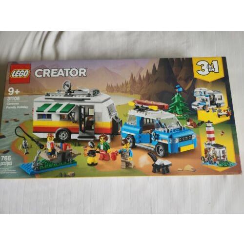 Lego Creator 3in1 Caravan Family Holiday 31108
