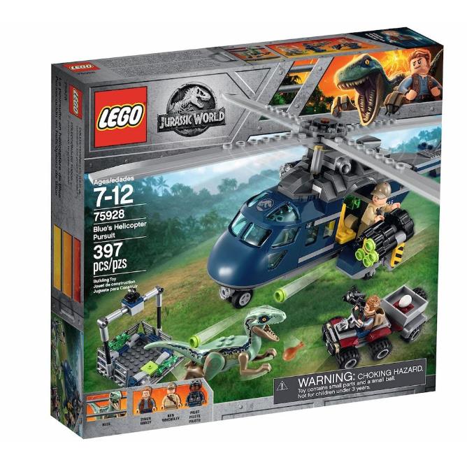 Lego Blue`s Helicopter Pursuit 75928 Jurassic World