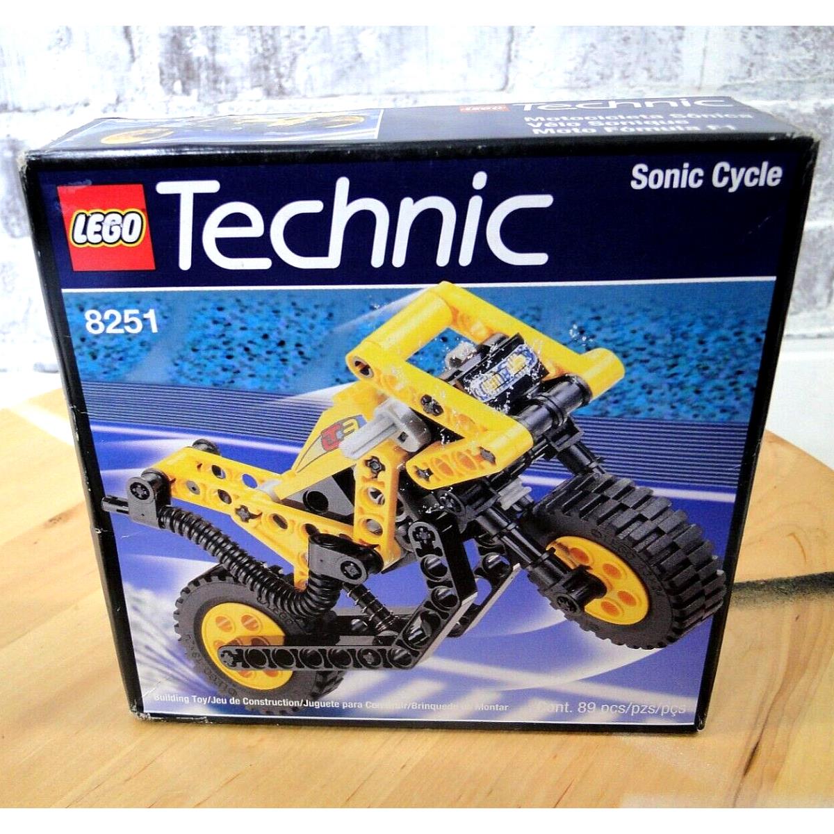 Lego 8251 Technic Sonic Cycle From 1999 Vintage