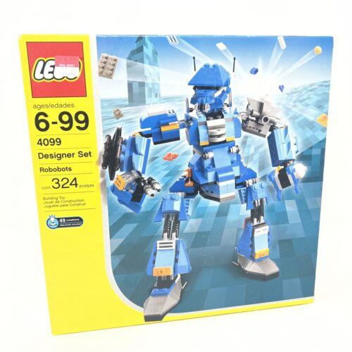 Lego Designer Set 4099 Robobots Robot Mech Mechanical Creatures Chrome