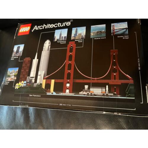 Lego Architecture San Francisco Skyline 21043 Box