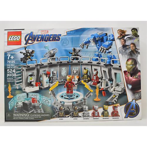 Lego Avengers Iron Man Hall Of Armor Marvel Set 76125