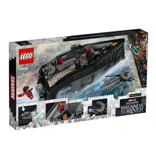 Lego Marvel Black Panther Wakanda Forever War on The Water Building Kit
