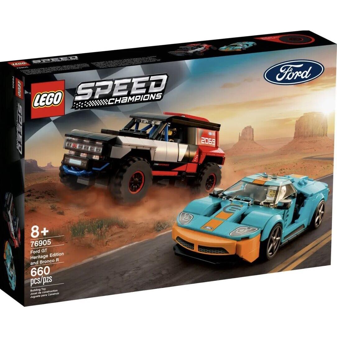 76905 Ford GT Heritage Edition Bronco R Lego 660 PC Set