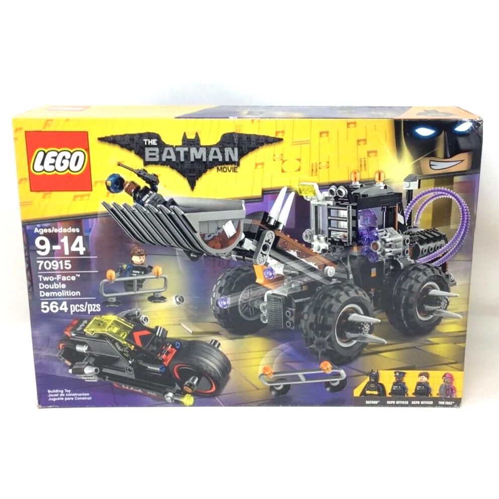 Lego - The Batman Movie - Two Face Double Demolition 70915 - Misb