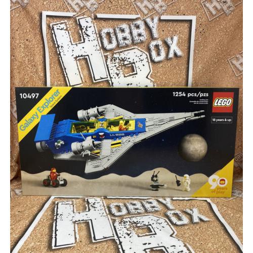 Lego 90th Anni. Galaxy Explorer Space System 10497 Building Set