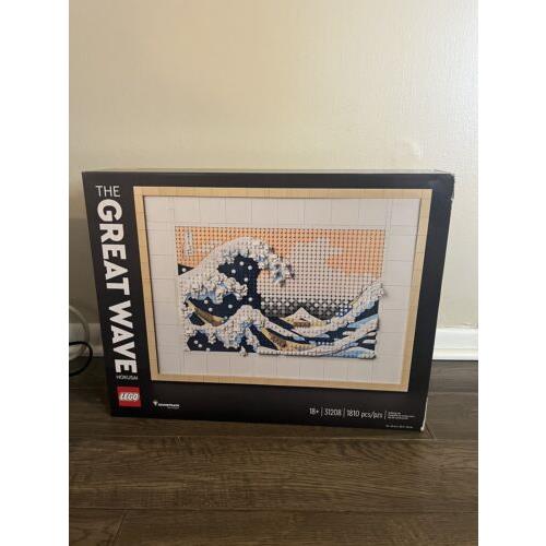 Lego Art Hokusai The Great Wave Wall Art Adults Set 31208