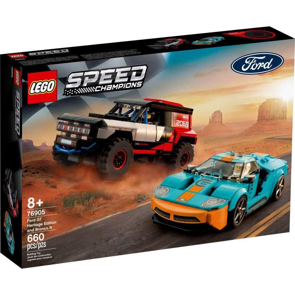 Lego 76905 Ford GT Heritage Edition and Bronco R
