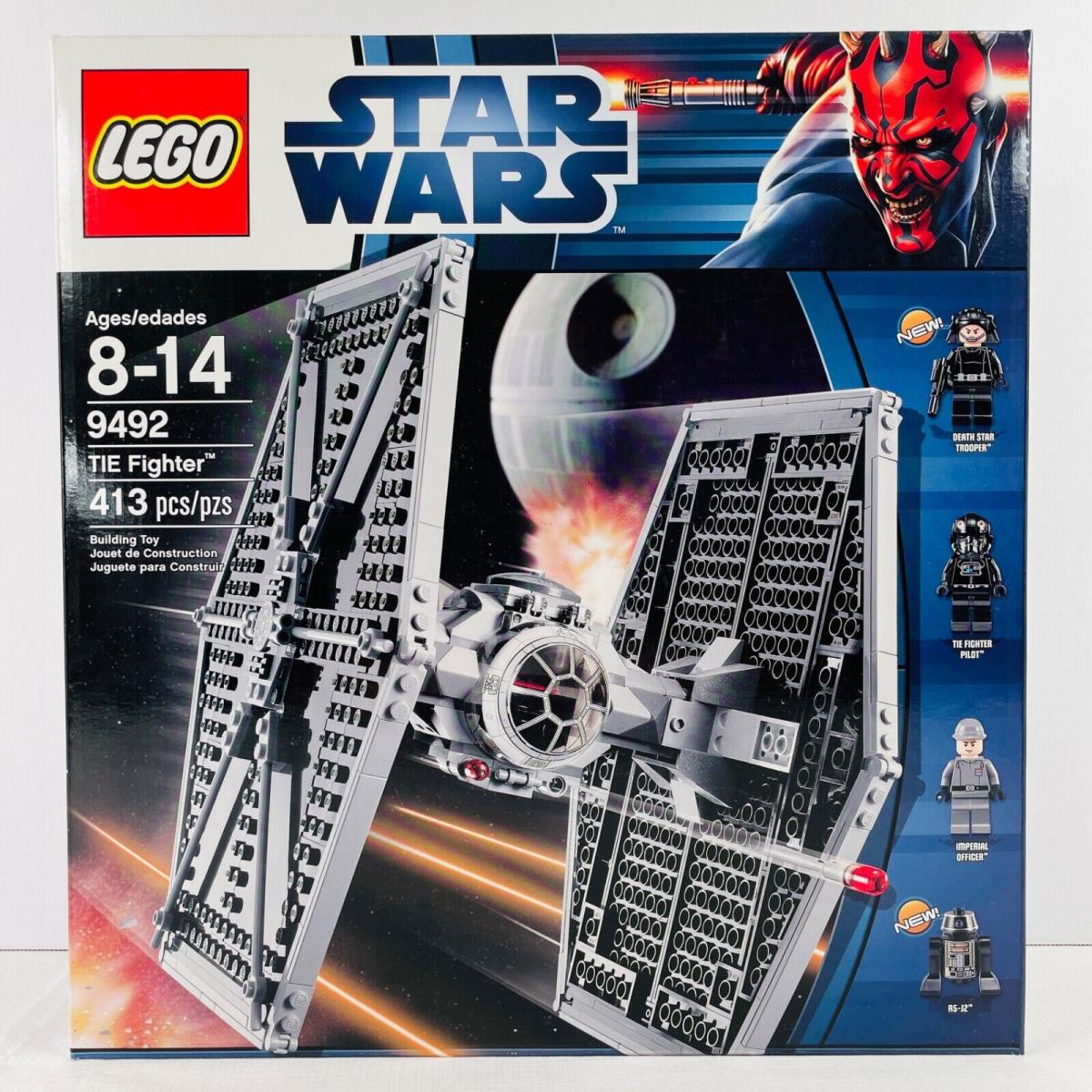 Lego 9492 Star Wars Tie Fighter with Minor Box Wear - Retired
