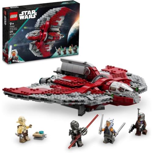 Lego Star Wars Ahsoka Tano s T-6 Jedi Shuttle 75362 The Ahsoka TV Series 599pcs