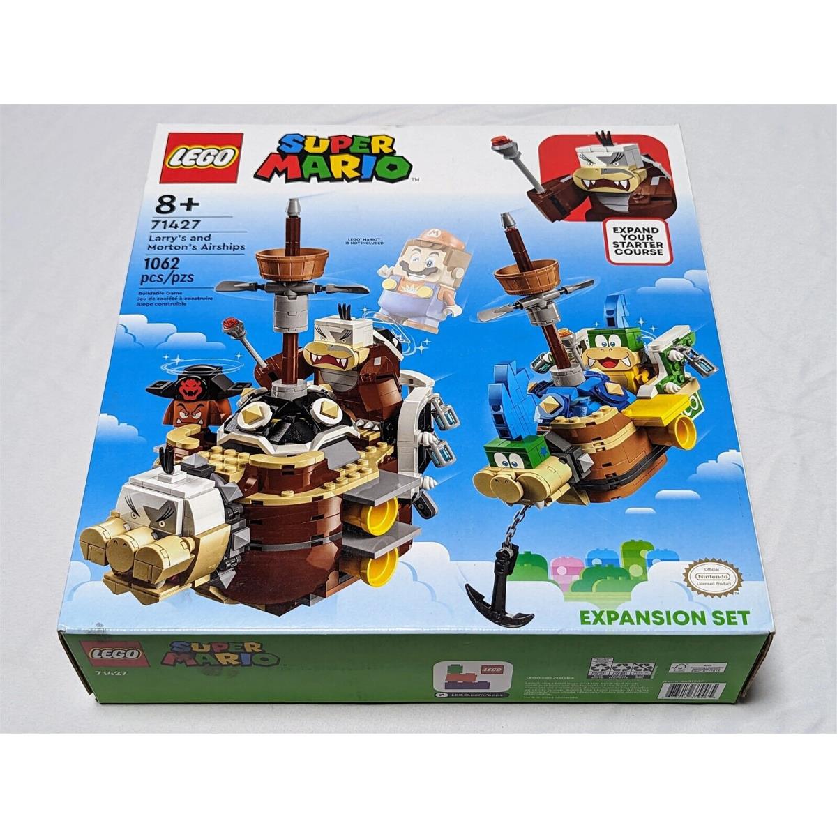 Lego 71427 Super Mario Larry s and Morton s Airships Buildable Expansion Toy Set