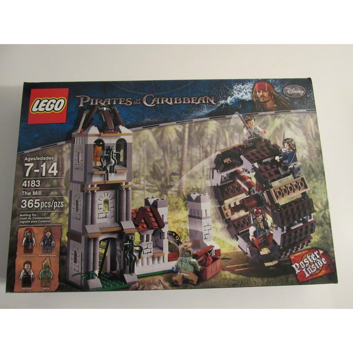 Lego Set 4183 Pirates of The Caribbean The Mill Rare Retired