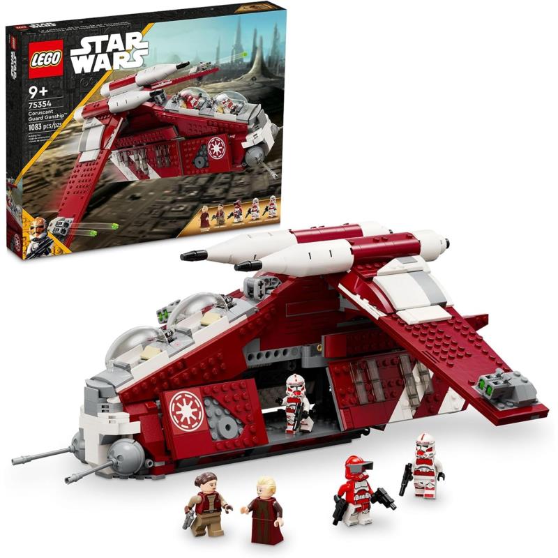 Lego Star Wars: The Wars Coruscant Guard Gunship 75354 Buildable Toy Set
