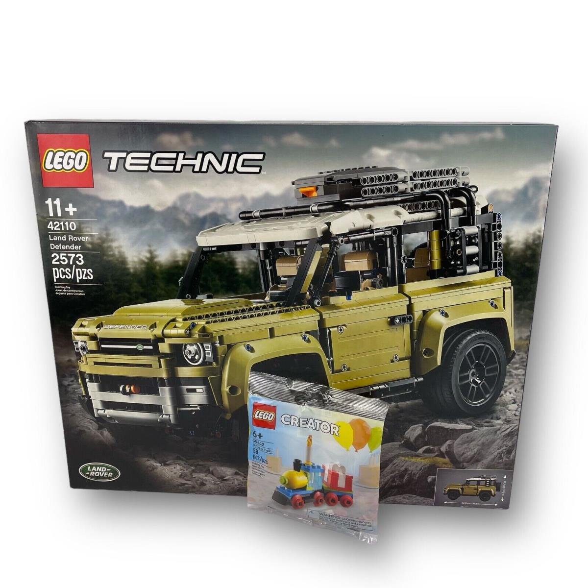 Lego Technic: Land Rover Defender 42110 Retired - + Free Gift