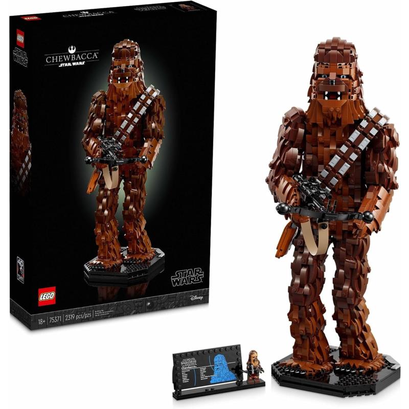 Lego Star Wars Chewbacca 75371 Adults Collectible Display Building Toy Set