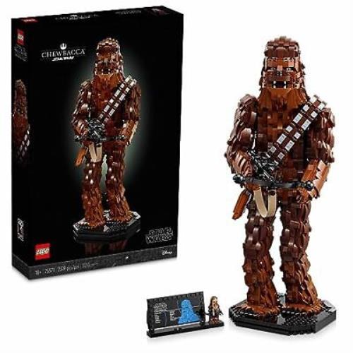 Lego Star Wars Chewbacca 75371 Buildable Star Wars Building Set