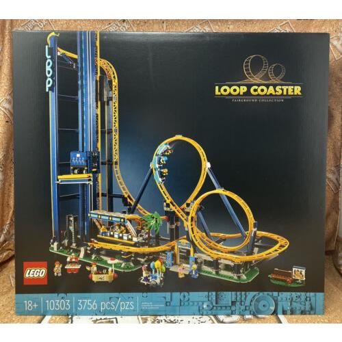 Lego Icons Loop Coaster Fairground Collection 10303 Building Set