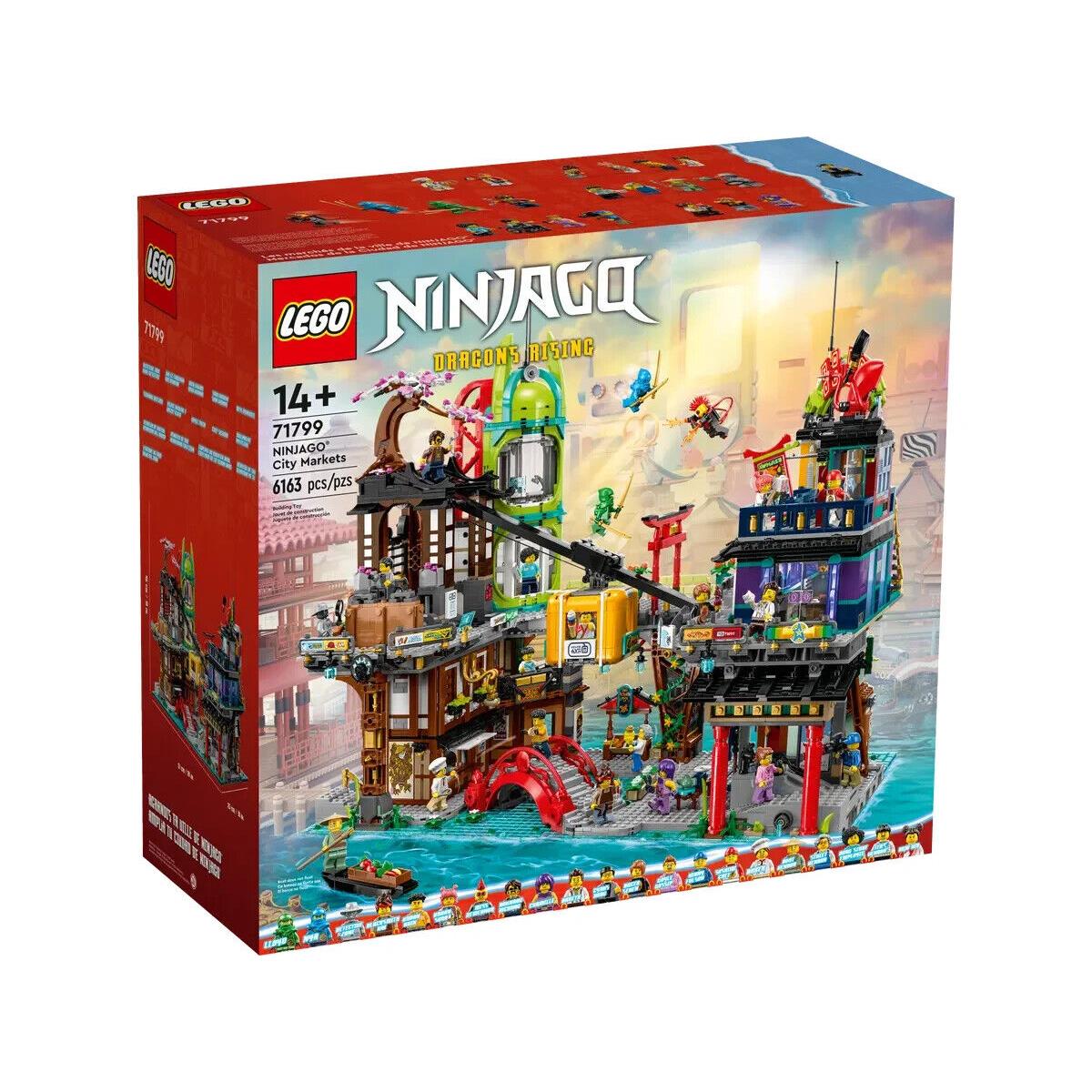 Lego 71799 Ninjago City Markets IN Hand Perfect Box Guarantee