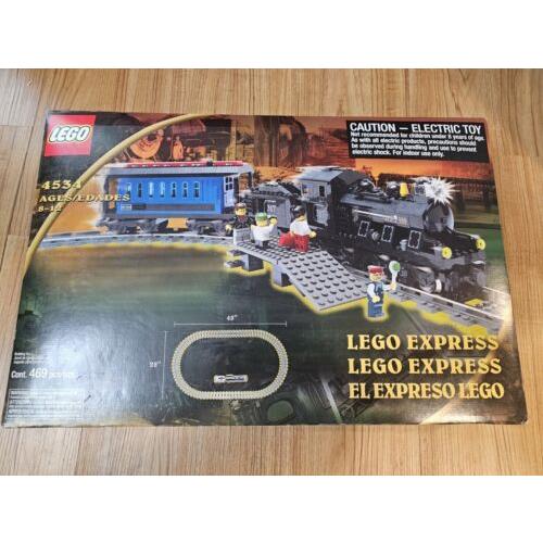 Lego Trains: Lego Express 4534 Train 120 Vac 469 Pieces Ges 8 to 12