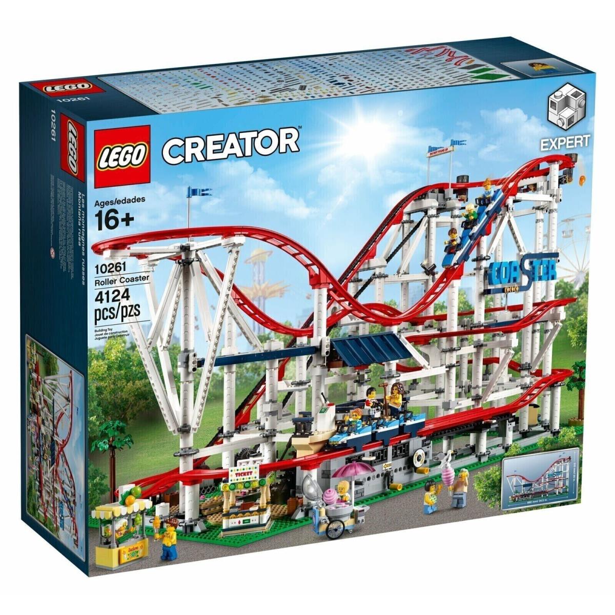 Lego 10261 Roller Coaster in Factory Box Retired Nisb