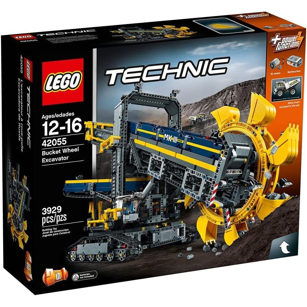Lego Technic 42055 Bucket Wheel Excavator MK Iii Retired Building Set