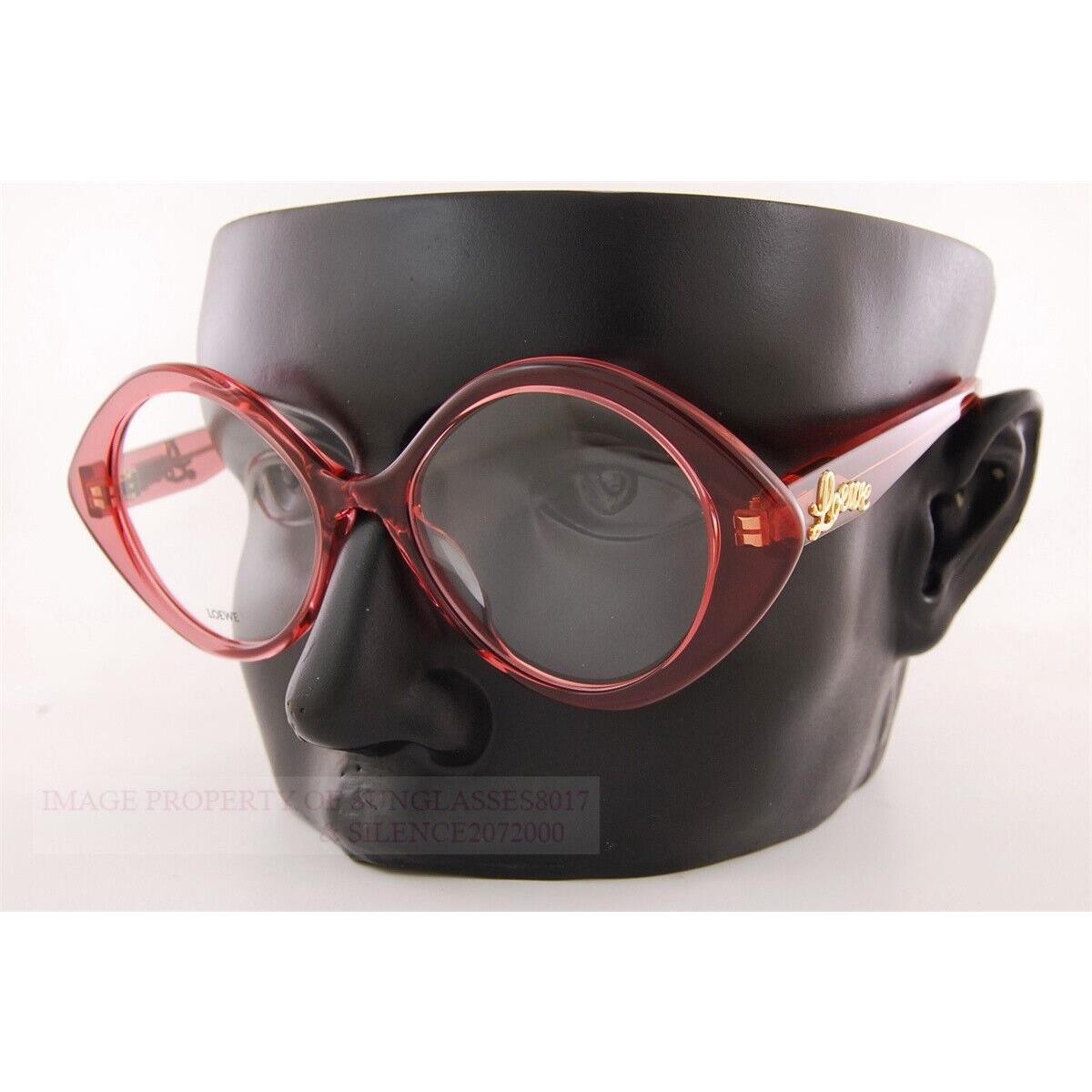Loewe Eyeglass Frames LW 50045I 072 Pink For Women Size 50mm