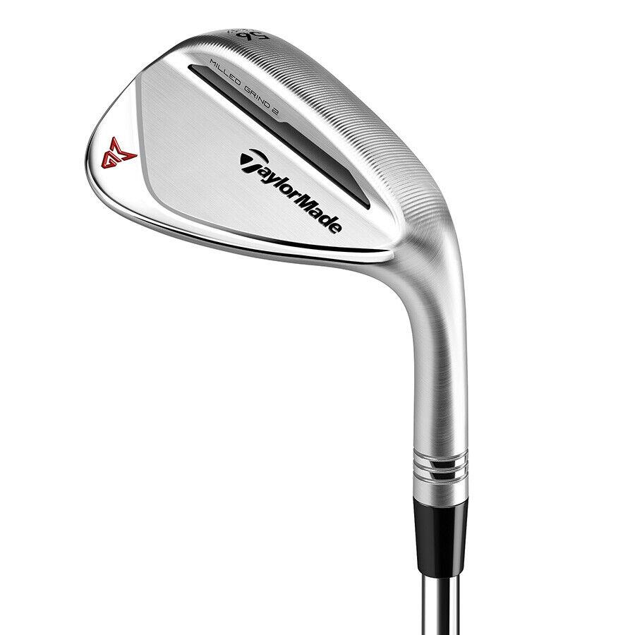 Taylormade Milled Grind 2 MG2 Wedge 58 Loft 11 Bounce Satin Chrome Right Hand - Silver