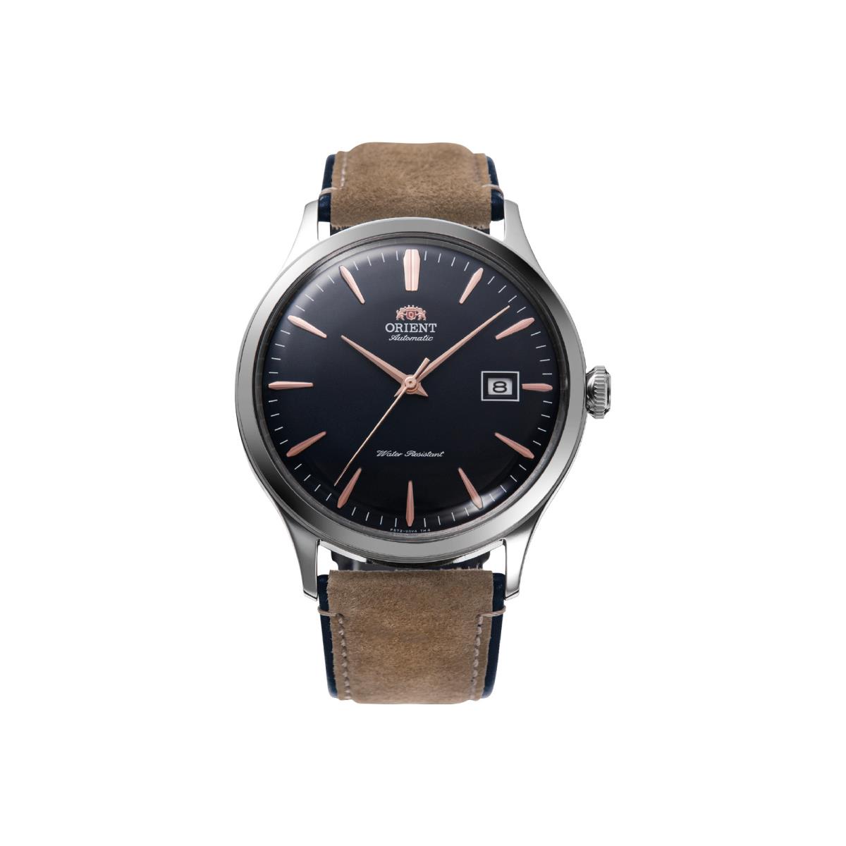 Orient Bambino Version 4 Automatic Dress Watch 42mm Blue RA-AC0P02L10B