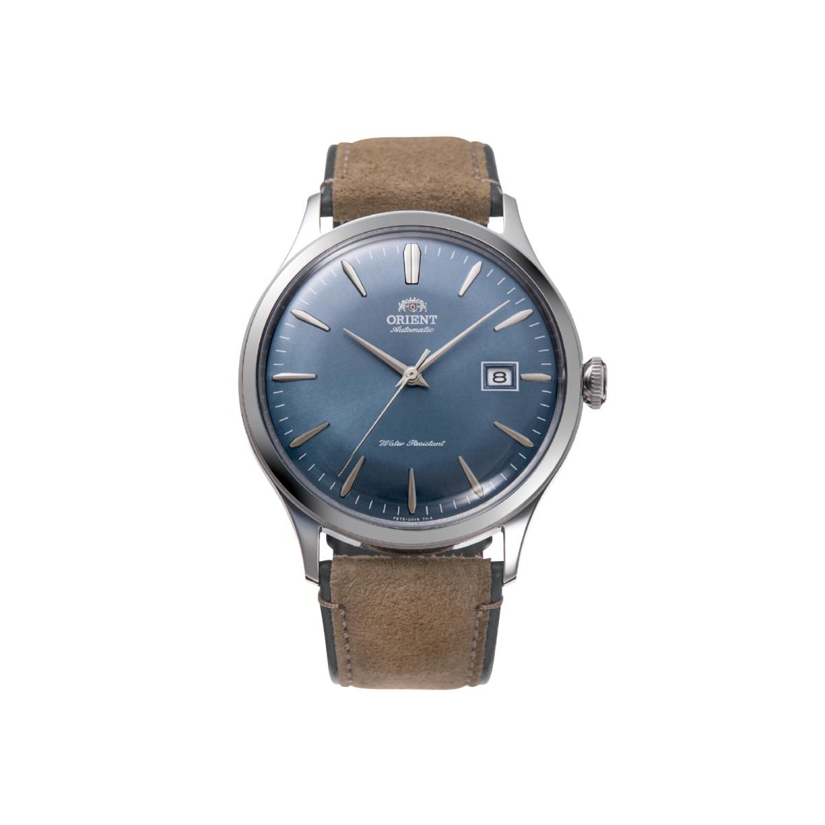 Orient Bambino Version 4 Automatic Dress Watch 42mm Sky Blue RA-AC0P03L10B