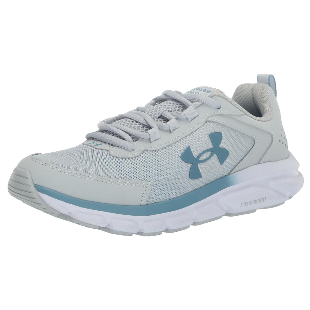 Under Armour Women`s Charged Assert Style 3024591-120 Color Halo Gray Size 6