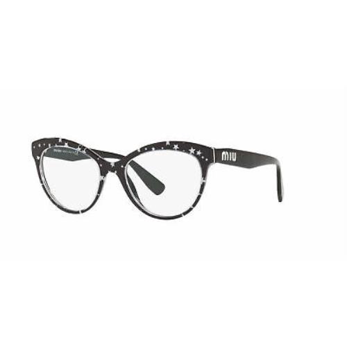Miu Miu MU04R-138101-140 Black Eyeglasses