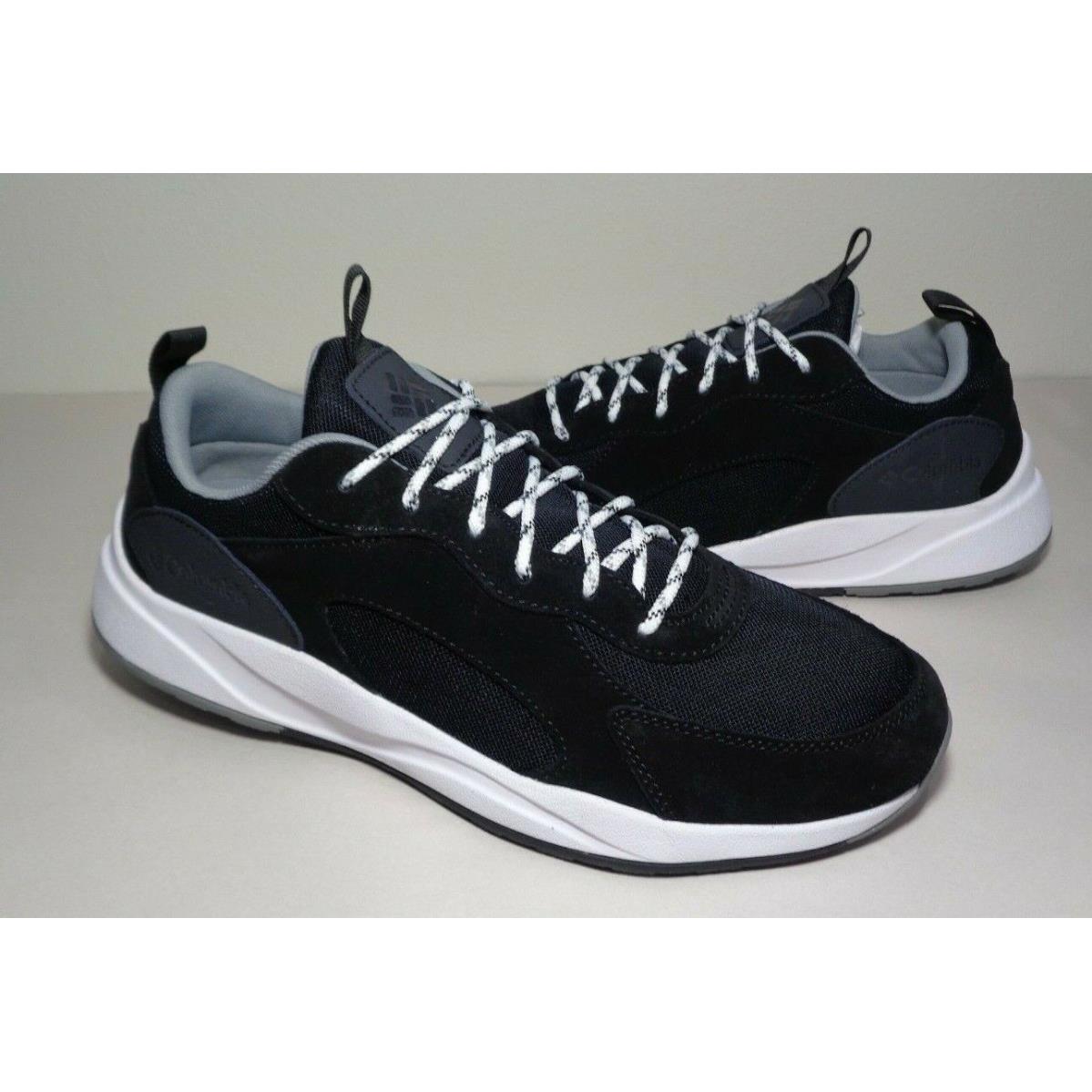 Columbia Size 12 M Horizon Lane Waterproof Black Sneakers Men`s Shoes